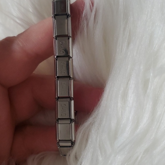 Italian Charm Set Of 2 Bracelets W/ One 18kt Gold Charm - Picture 7 of 9